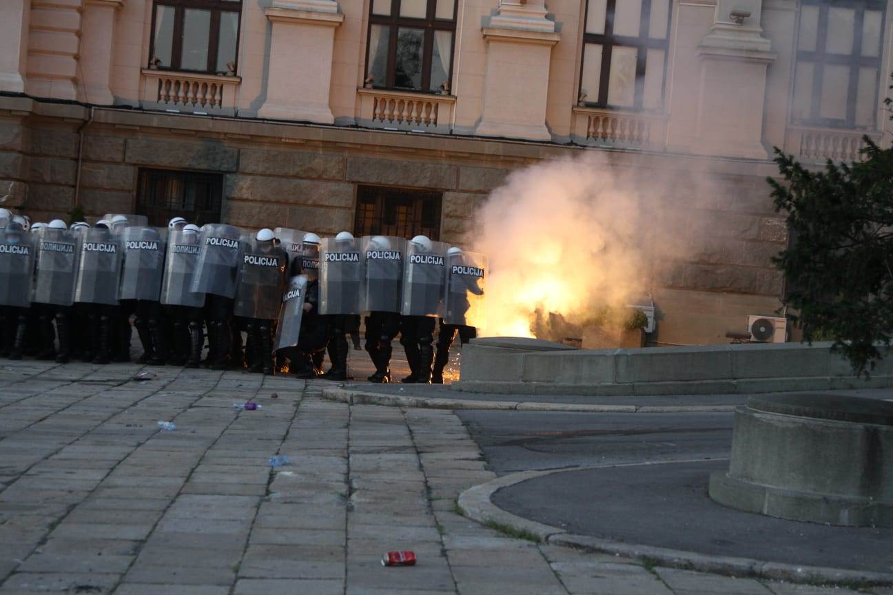 sud protest hapšenje pritvor oslobođeni