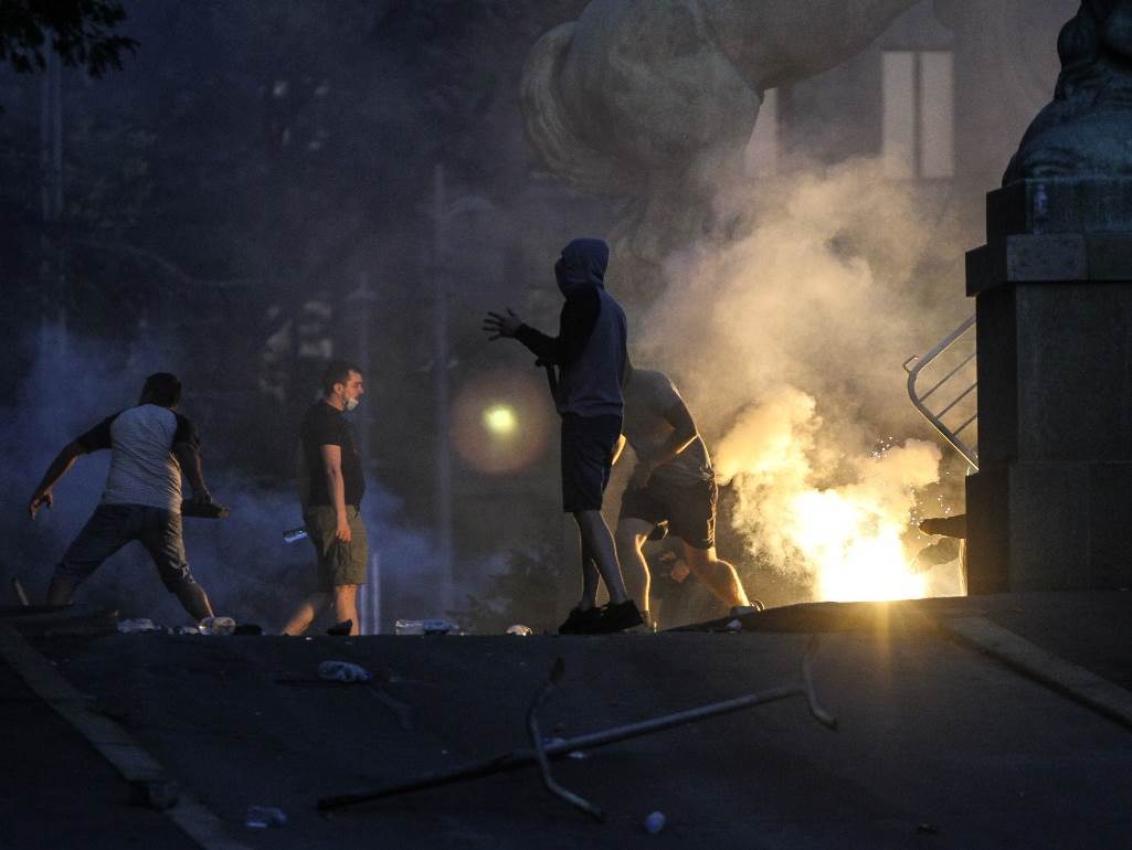 sud protest hapšenje pritvor oslobođeni