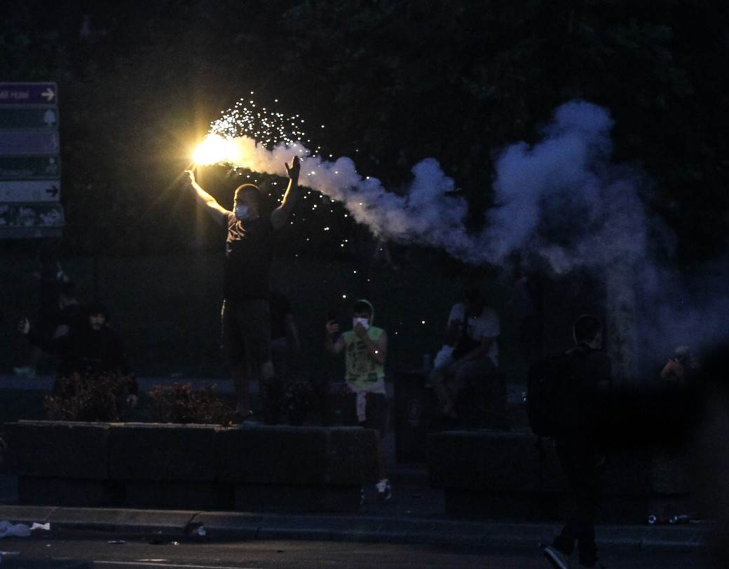 sud protest hapšenje pritvor oslobođeni