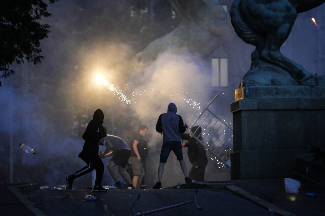 sud protest hapšenje pritvor oslobođeni