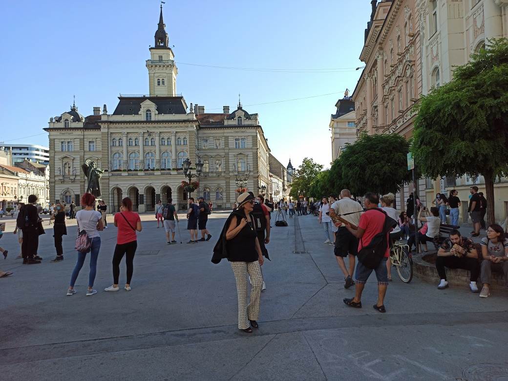 Protest-Novi Sad-treći dan