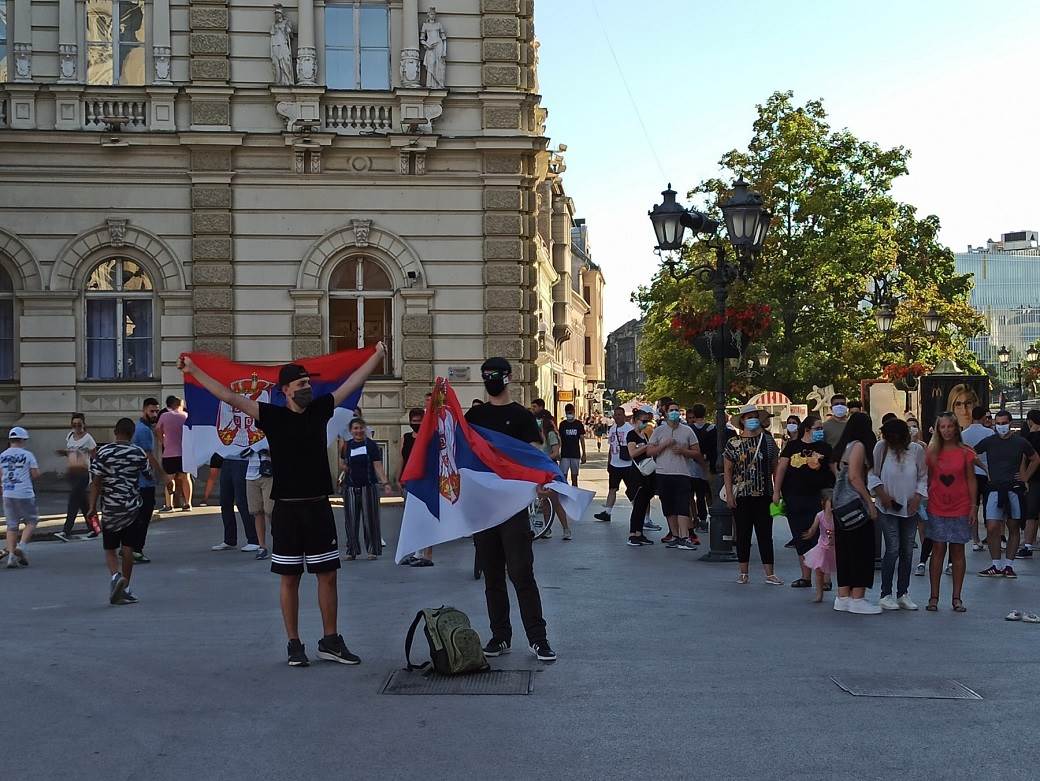 Protest-Novi Sad-treći dan