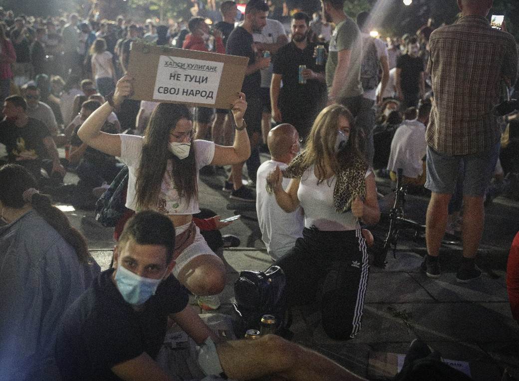 Protesti u Beogradu sedmi dan 13. jul najnovije vesti