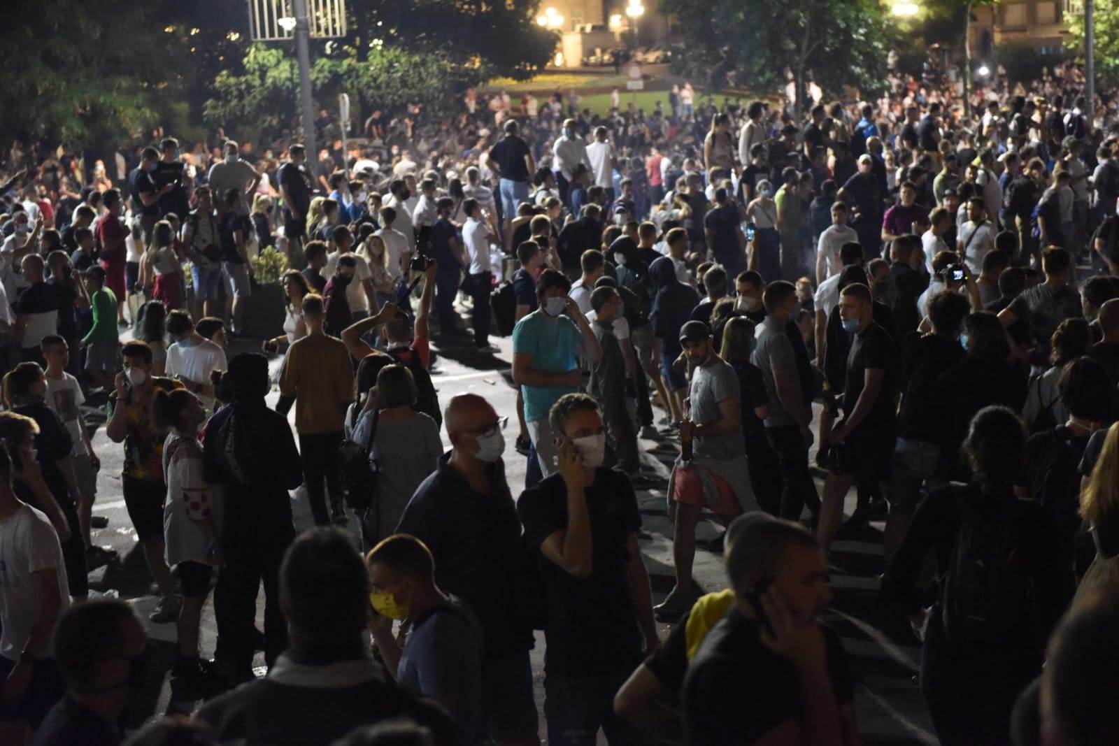 Protesti u Beogradu najnovije vesti koškanje