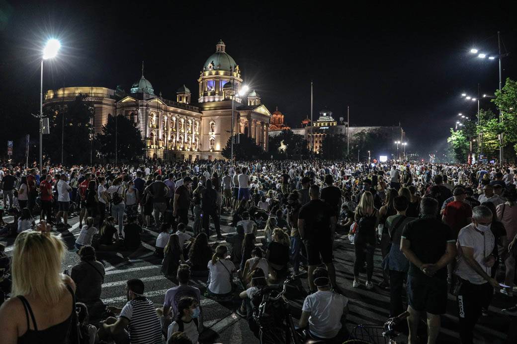 Protesti u Beogradu sedmi dan 13. jul najnovije vesti