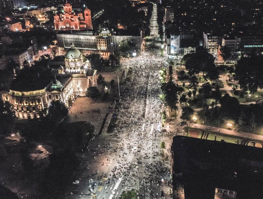 Protesti u Beogradu sedmi dan 13. jul najnovije vesti