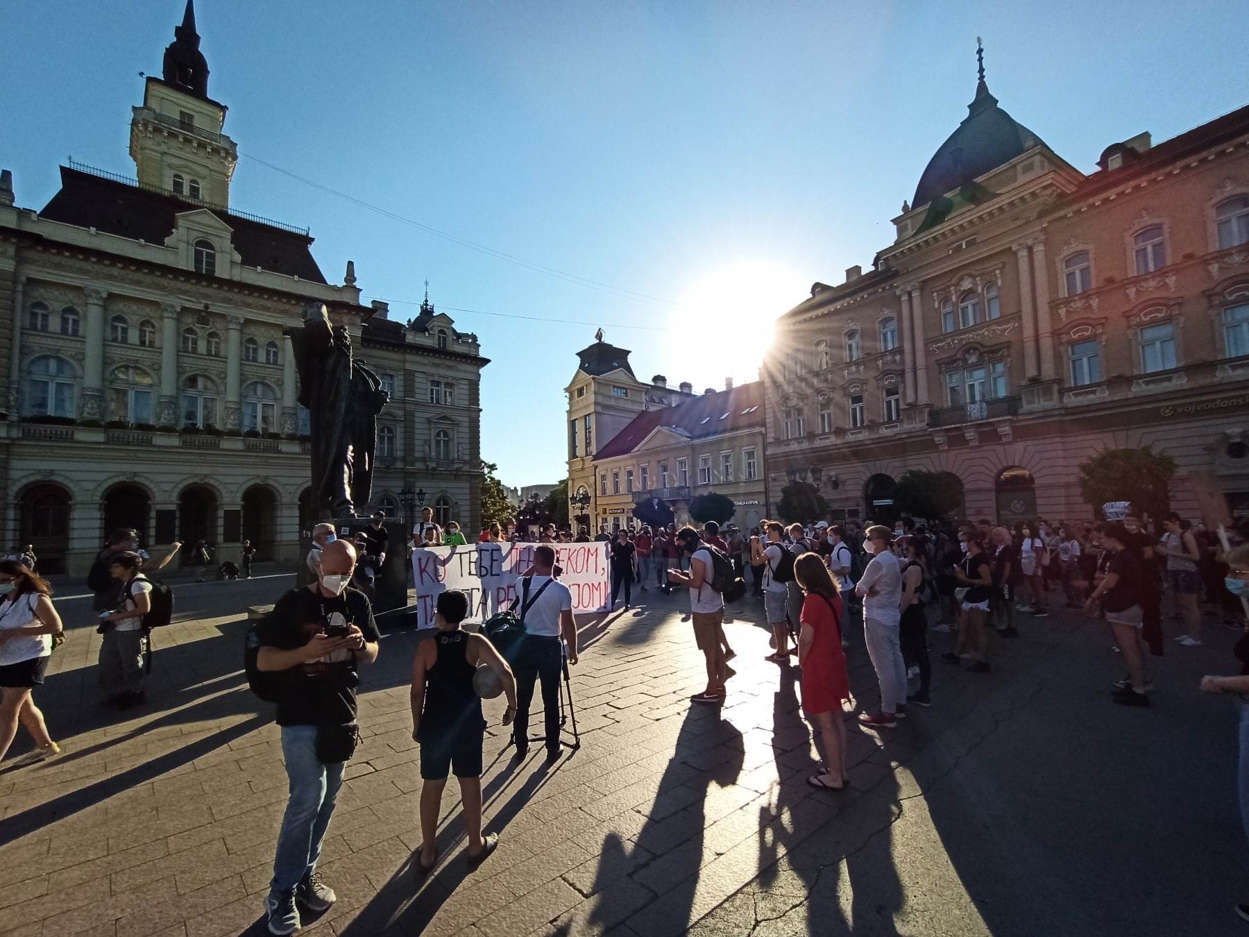 Novi Sad protesti krivična prijava napad ekipa RTS