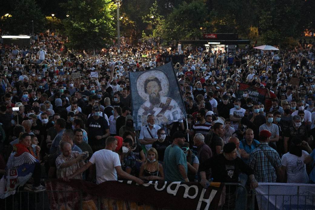 Protesti u Beogradu sedmi dan 13. jul najnovije vesti