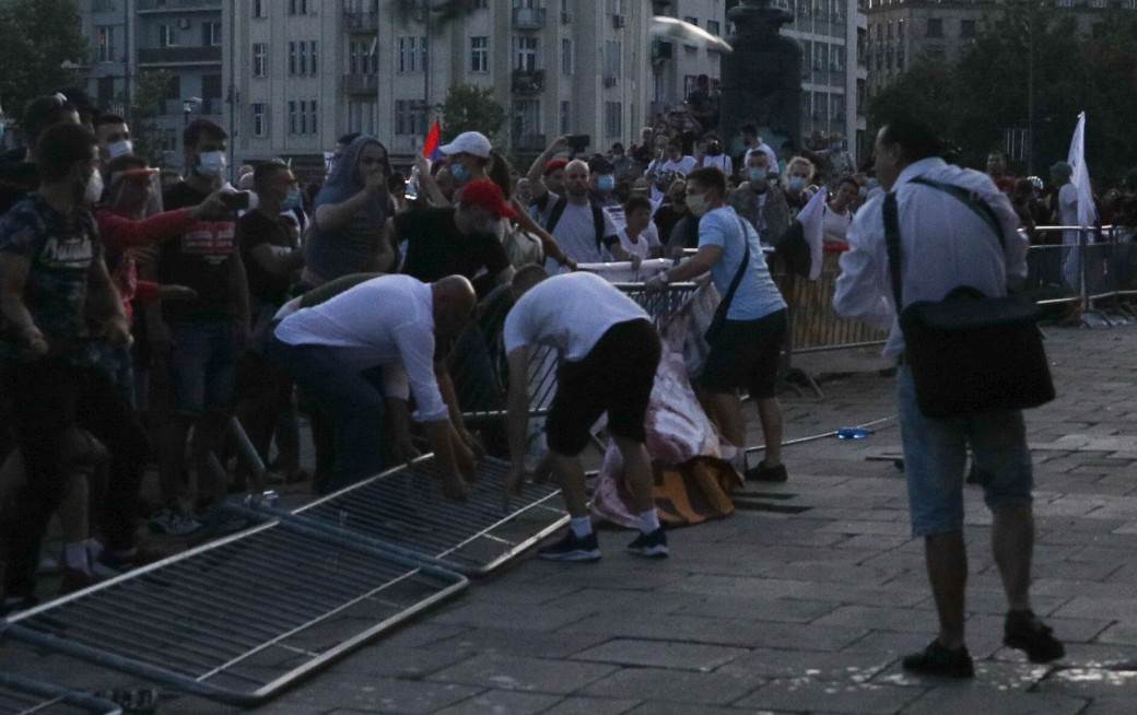 Protesti u Beogradu sedmi dan 13. jul najnovije vesti