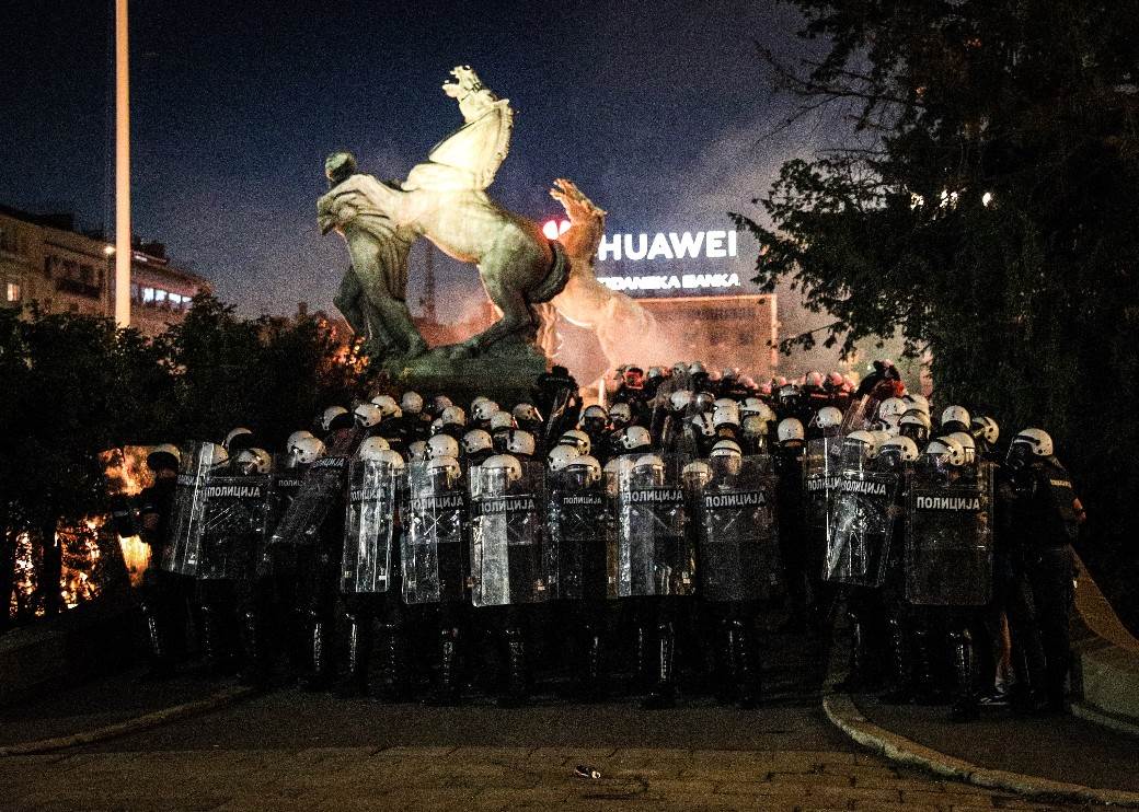 Protesti u Beogradu sedmi dan 13. jul najnovije vesti