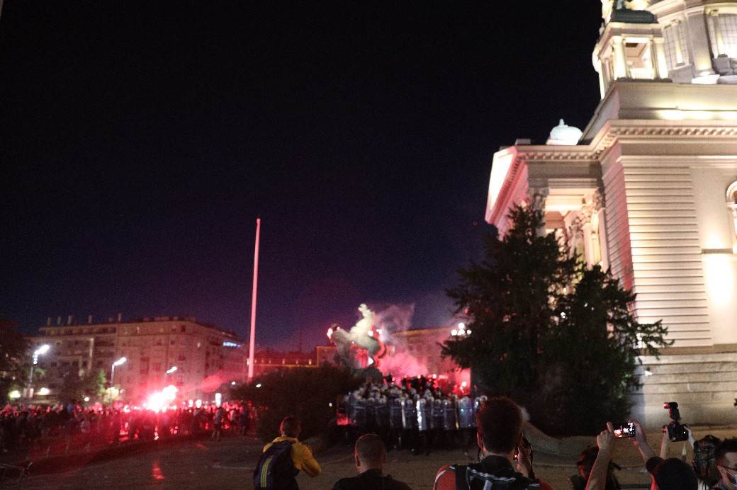 Protesti u Beogradu sedmi dan 13. jul najnovije vesti