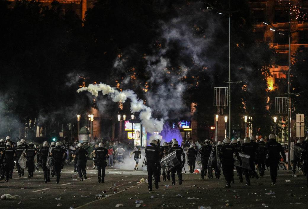 Protesti u Beogradu sedmi dan 13. jul najnovije vesti