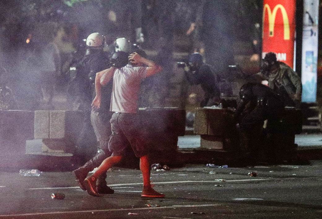 Protesti u Beogradu sedmi dan 13. jul najnovije vesti
