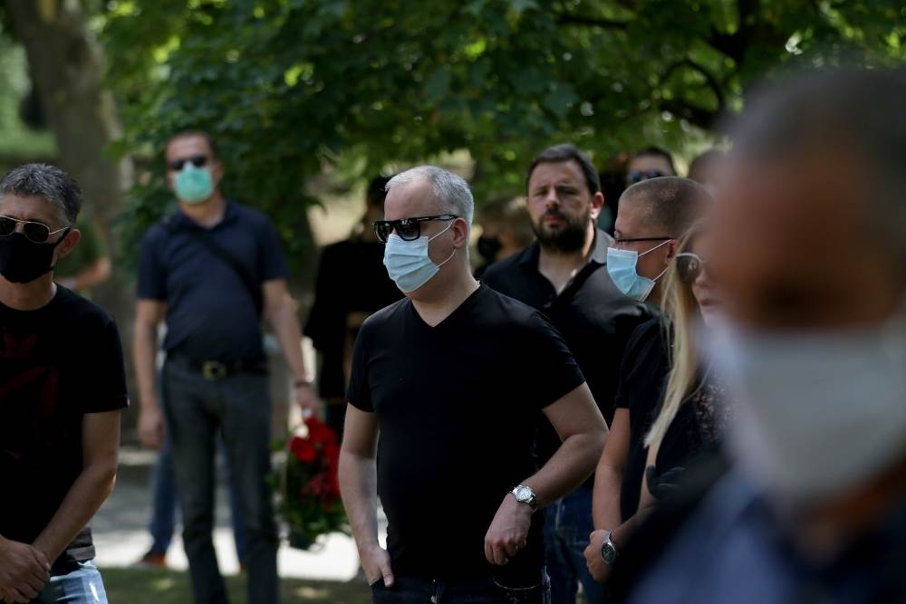 Bor Lalević sahrana korona virus