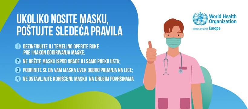 Korona virus zaštita maske preporuke uputstva