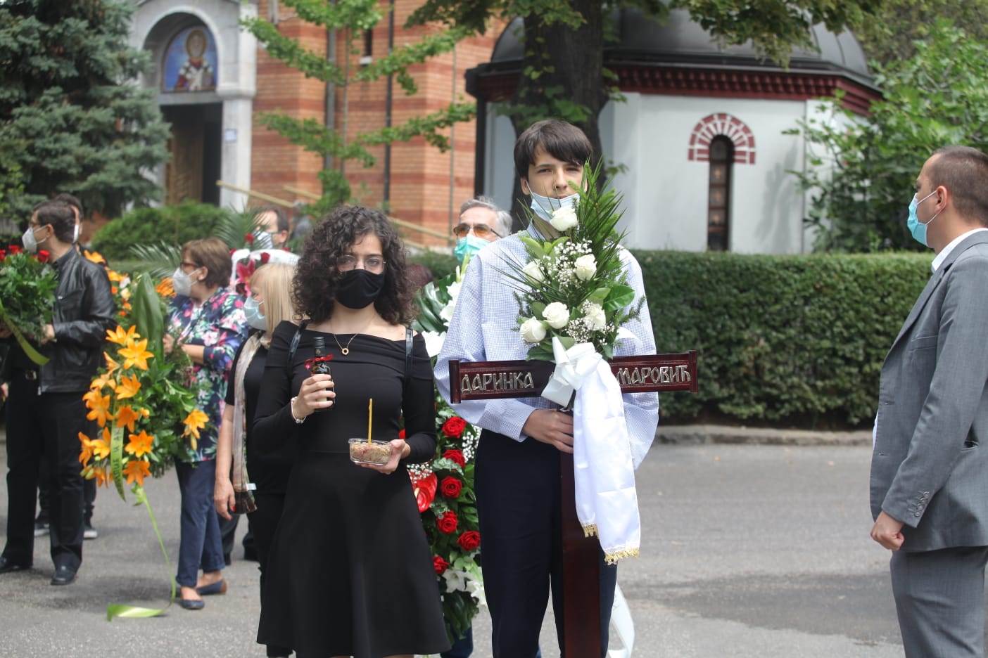 Sahrana Darinka Matić Marović 
