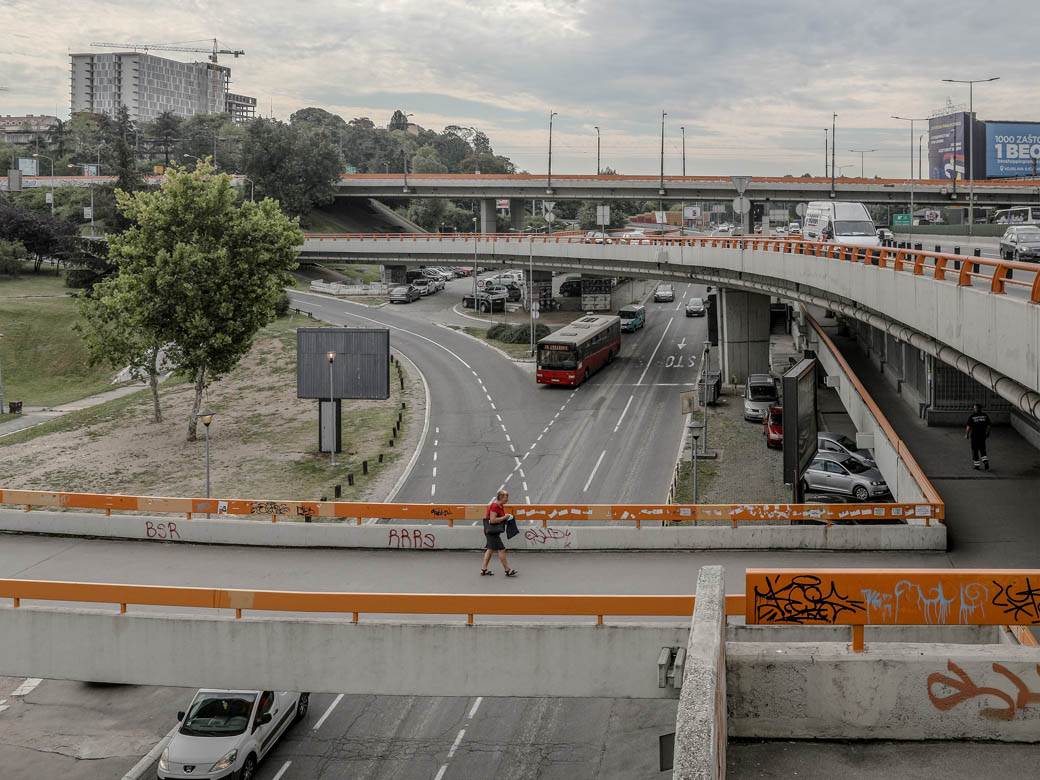 Mostarska petlja 50 godina od kako je otvorena najveća saobraćajna petlja u Beogradu FOTOGRAFIJE