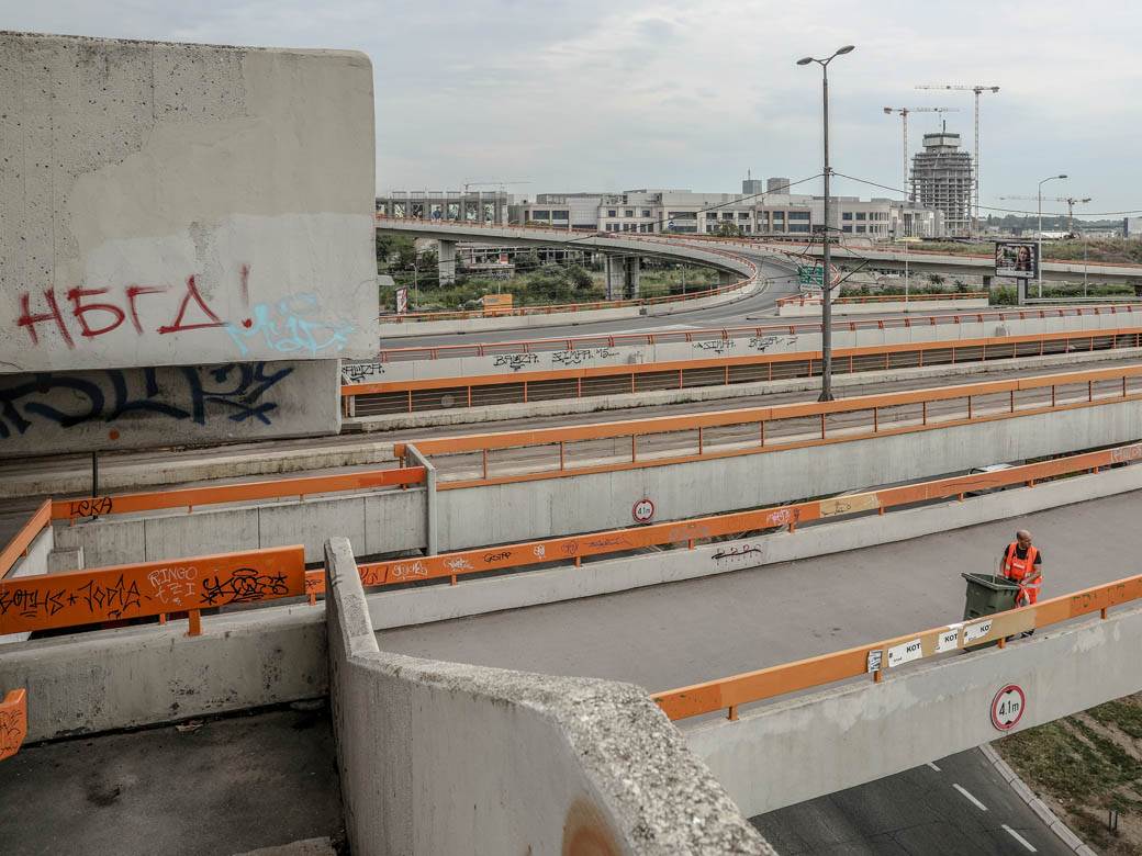 Mostarska petlja 50 godina od kako je otvorena najveća saobraćajna petlja u Beogradu FOTOGRAFIJE