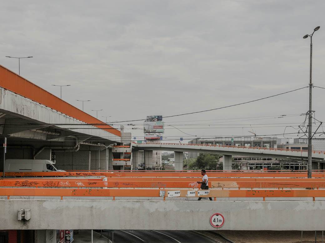 Mostarska petlja 50 godina od kako je otvorena najveća saobraćajna petlja u Beogradu FOTOGRAFIJE
