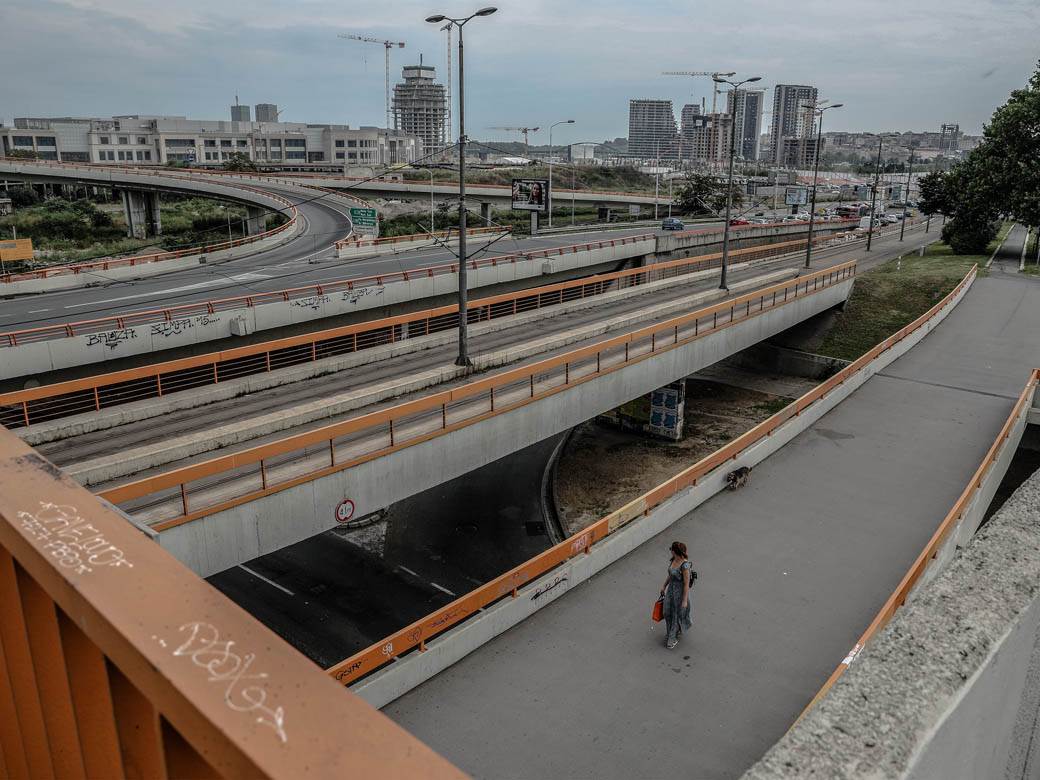 Mostarska petlja 50 godina od kako je otvorena najveća saobraćajna petlja u Beogradu FOTOGRAFIJE