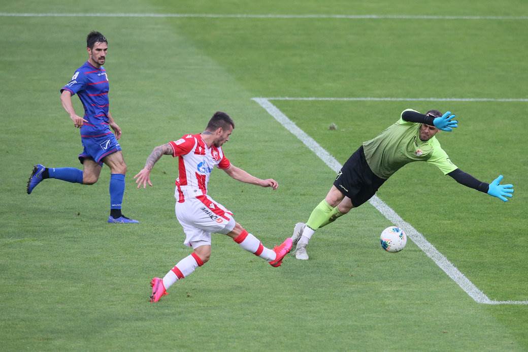 Crvena zvezda - Napredak 2:1 prijateljska utakmica