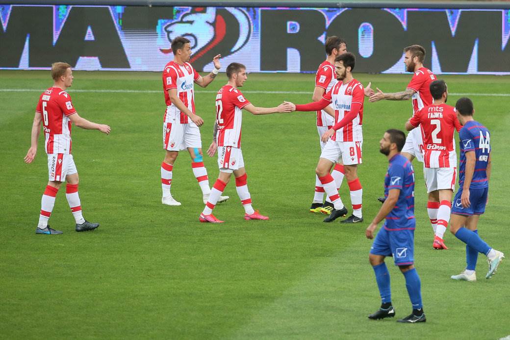 Crvena zvezda - Napredak 2:1 prijateljska utakmica