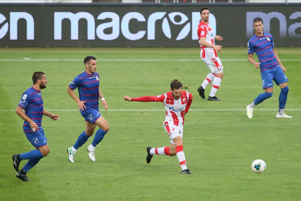 Crvena zvezda - Napredak 2:1 prijateljska utakmica