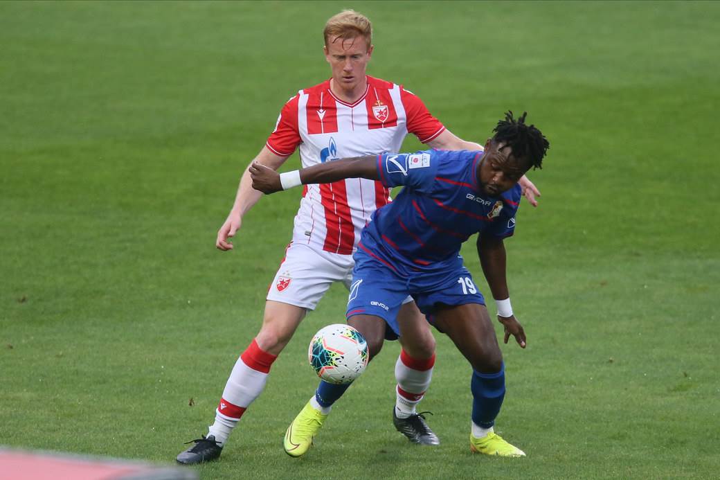 Crvena zvezda - Napredak 2:1 prijateljska utakmica