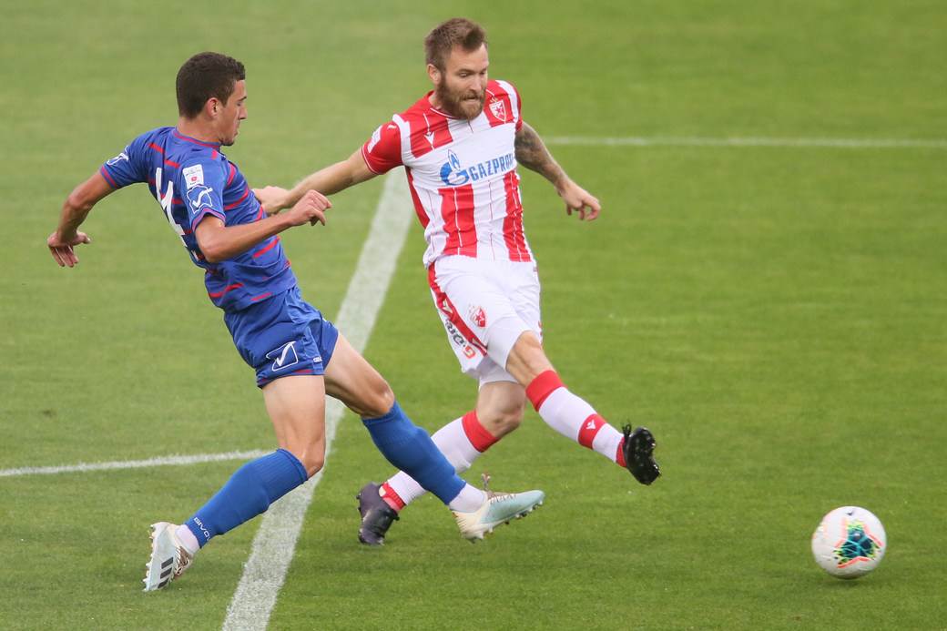 Crvena zvezda - Napredak 2:1 prijateljska utakmica