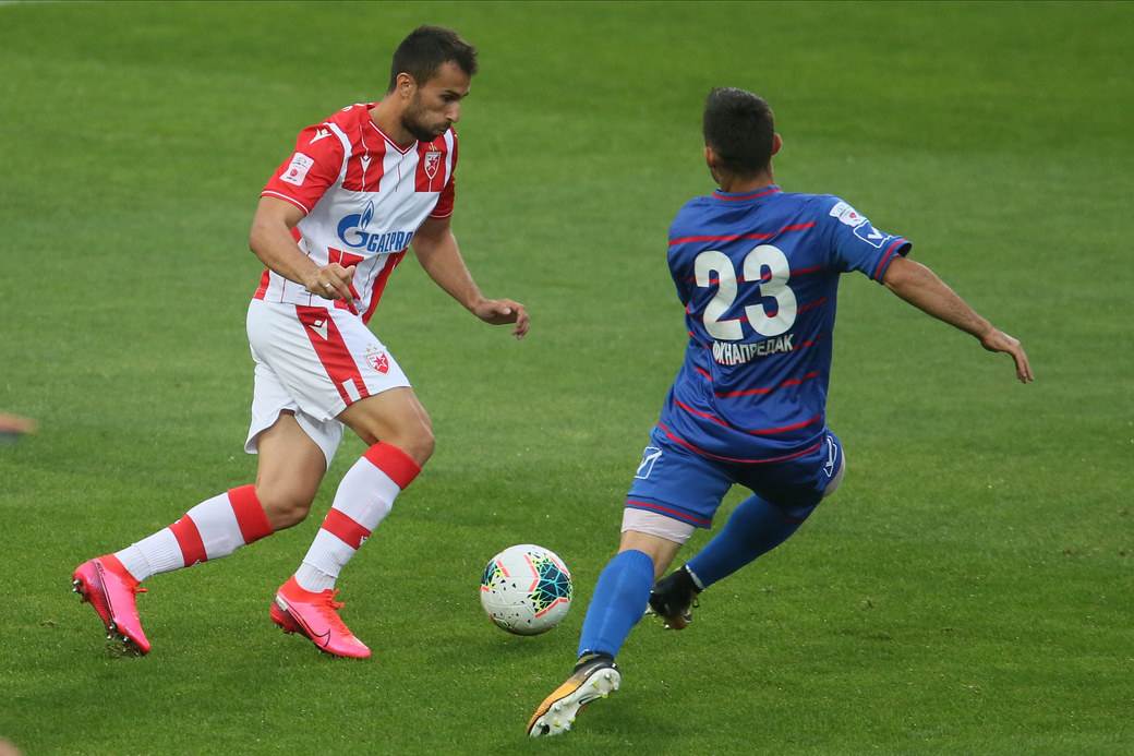 Crvena zvezda - Napredak 2:1 prijateljska utakmica