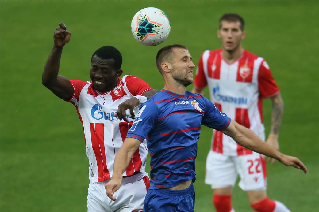 Crvena zvezda - Napredak 2:1 prijateljska utakmica