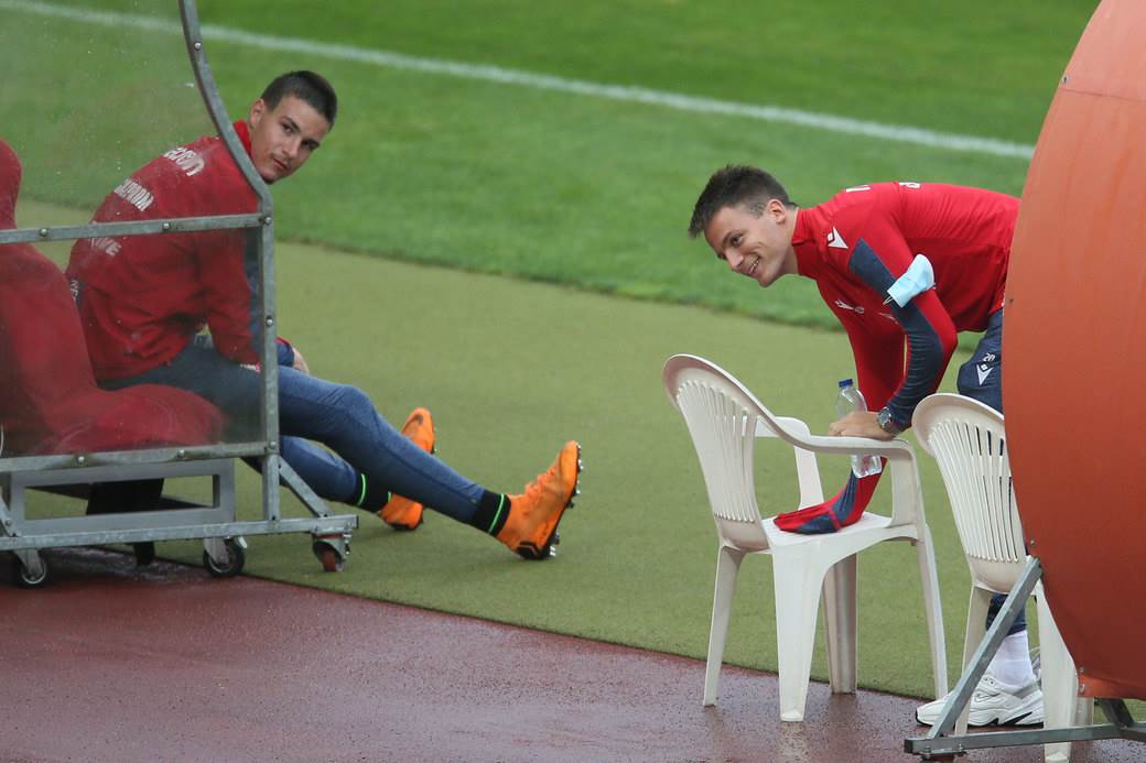 Crvena zvezda - Napredak 2:1 prijateljska utakmica