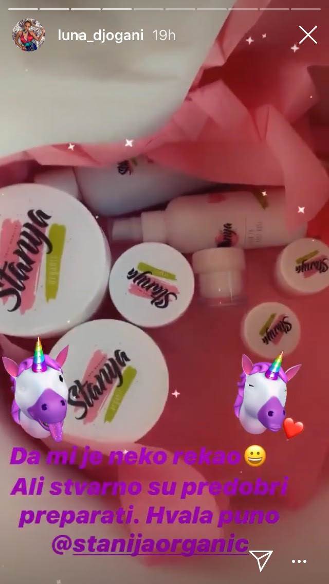 Luna Đogani poklon Stanija Dobrojević