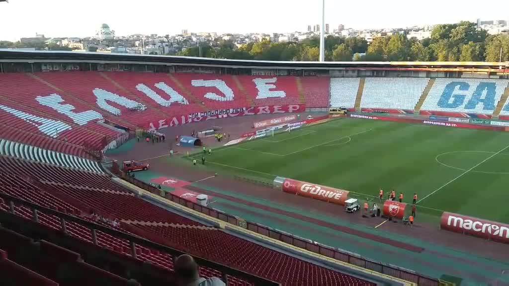 Crvena zvezda - Novi pazar novi dres Crvena zvezda Katai FOTORGAFIJE