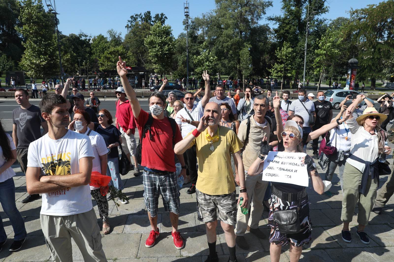 Skupština Srbije novi saziv protesti jaja hapšenje Radulović raspop Antonije FOTOGRAFIJE