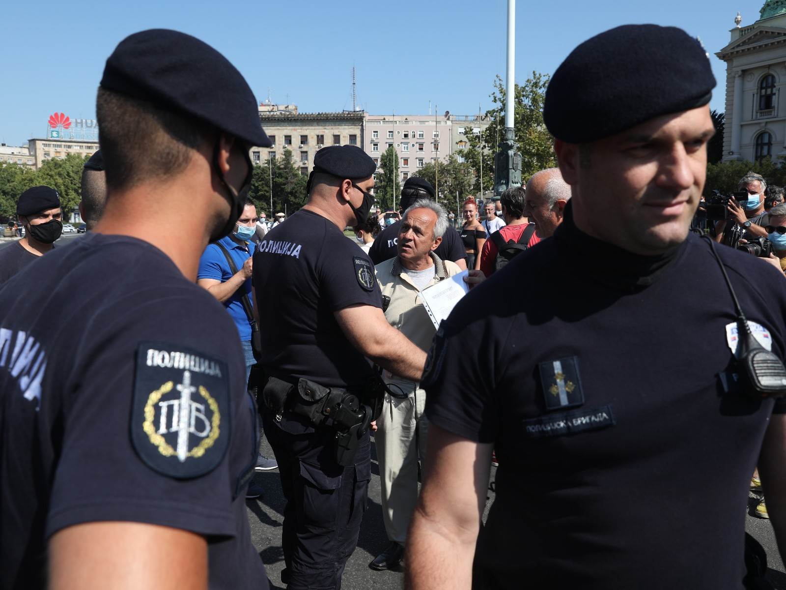 Skupština Srbije novi saziv protesti jaja hapšenje Radulović raspop Antonije FOTOGRAFIJE