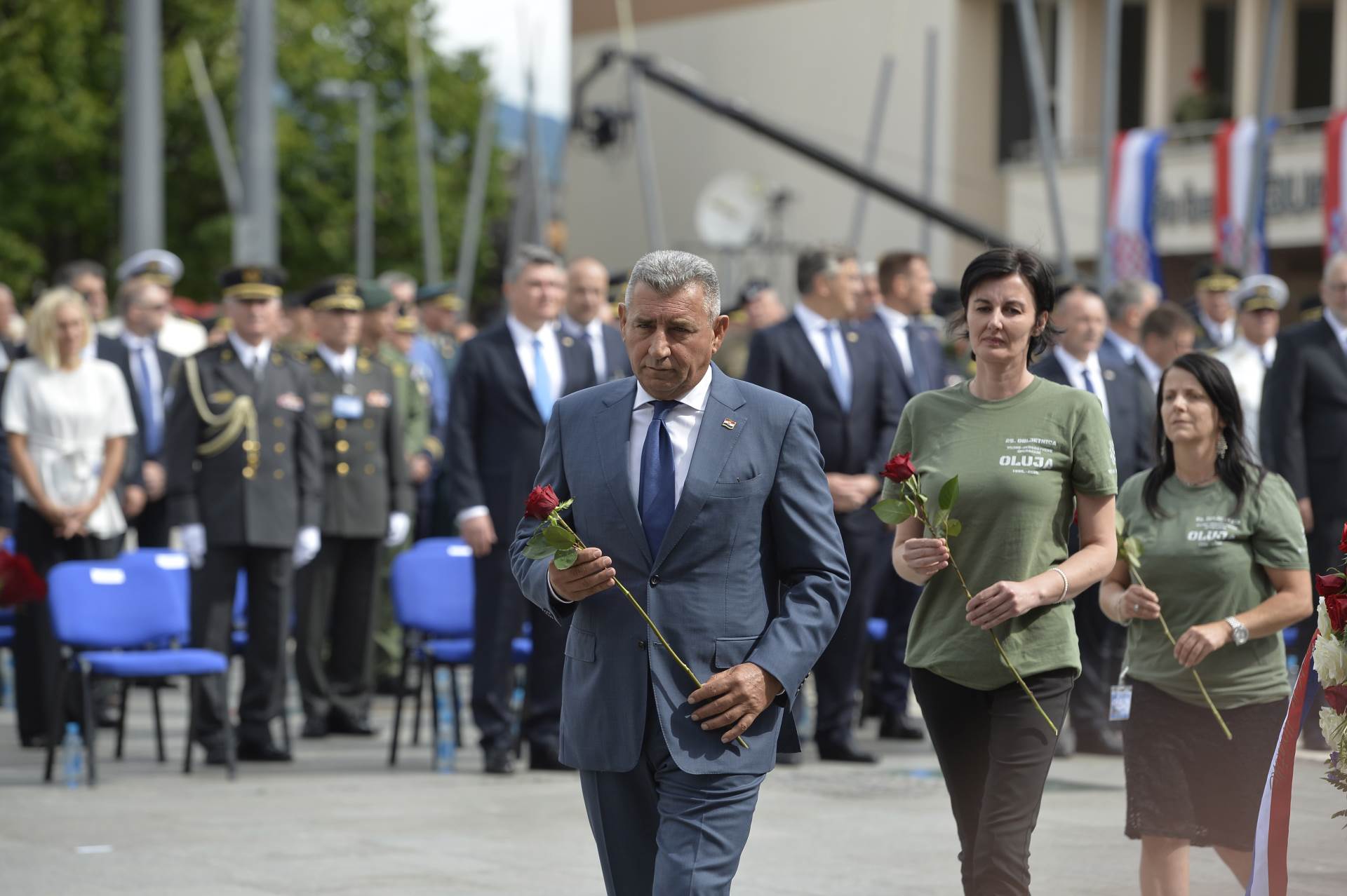 Srbin na proslavi Oluje Boris Milošević poruka Knin