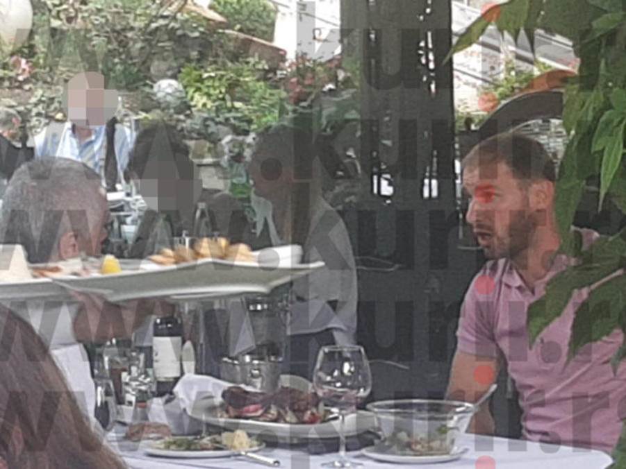 FK Crvena zvezda Branislav Ivanović Zvezdan Terzić ručak paparaco FOTO