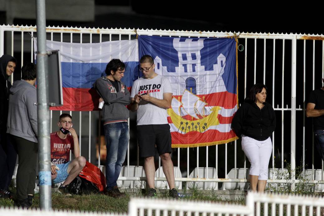 Čukarički - Rad 3:0, navijači na utakmici FOTOGRAFIJE