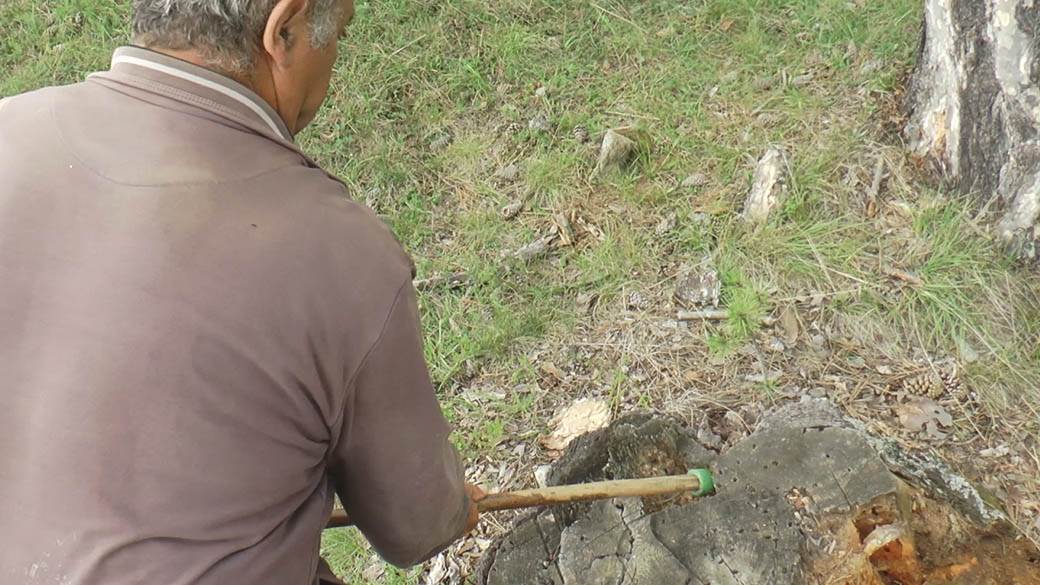 zlatibor katran pravljenje selo čajetina fotografije