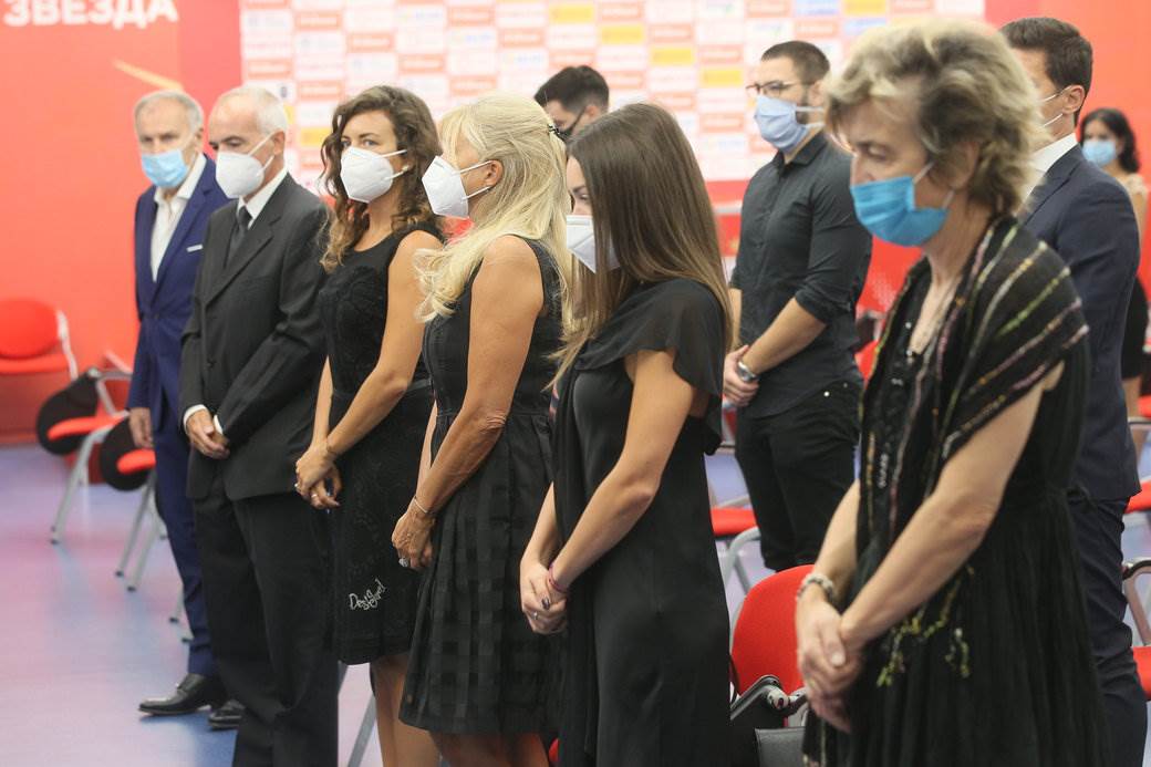 Vladica Popović preminuo komemoracija na stadionu Zvezde