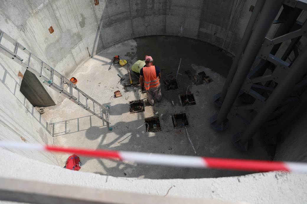 Spomenik Stefan Nemanja postavljanje Savski trg Beograd FOTOGRAFIJE