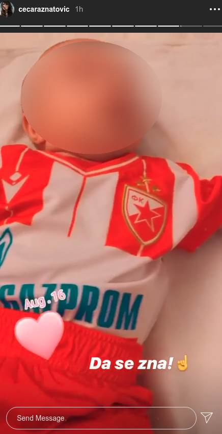 veljko u arkanovom narucju instagram foto