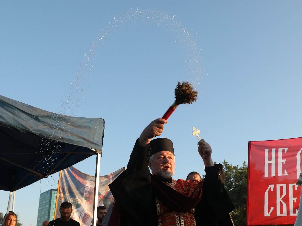 Crna Gora auto-litija Podgorica blokada puteva