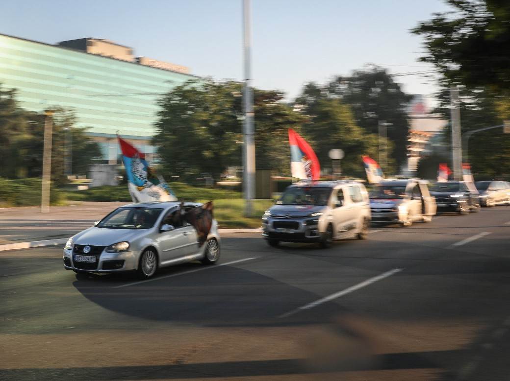 Crna Gora auto-litija Podgorica blokada puteva