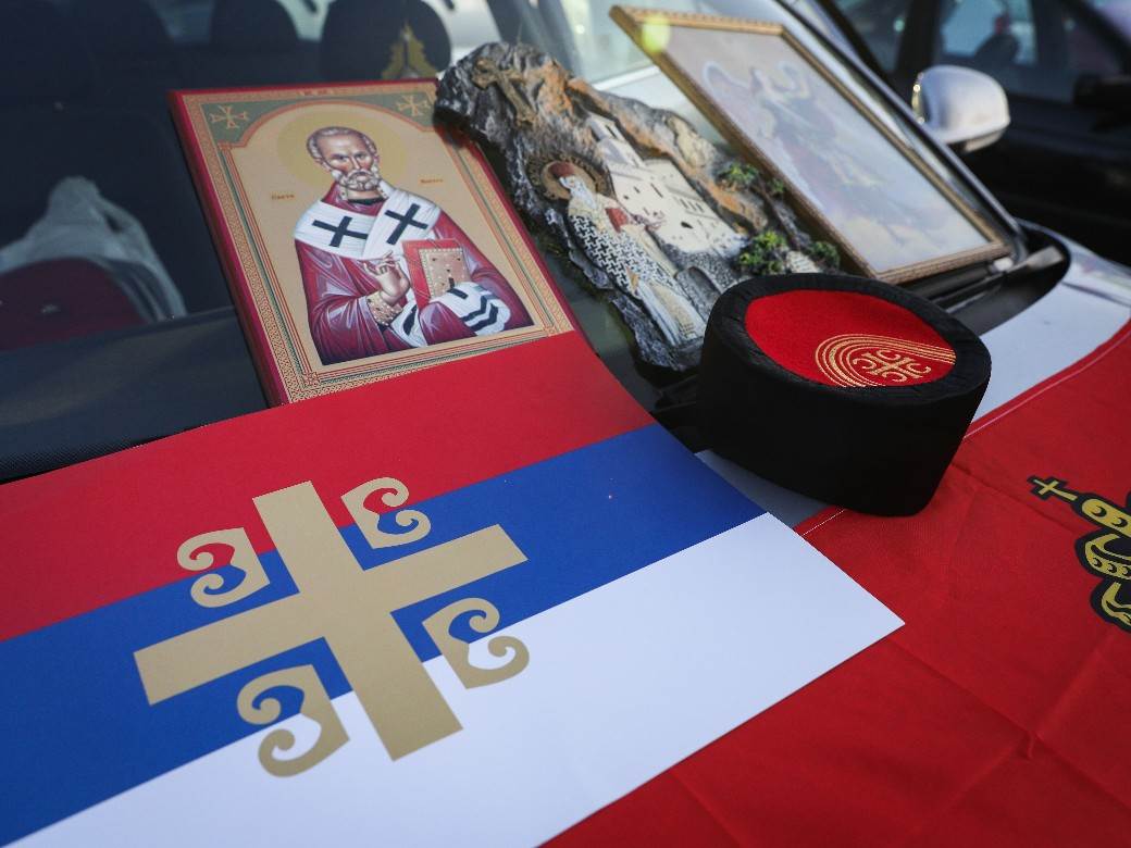 Crna Gora auto-litija Podgorica blokada puteva