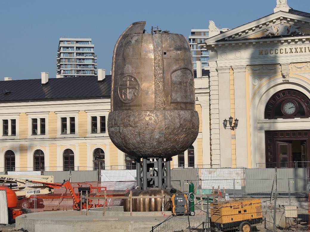 Spomenik Stefanu Nemanji prva faza gotova