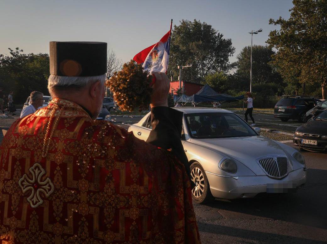 Crna Gora auto-litija Podgorica blokada puteva