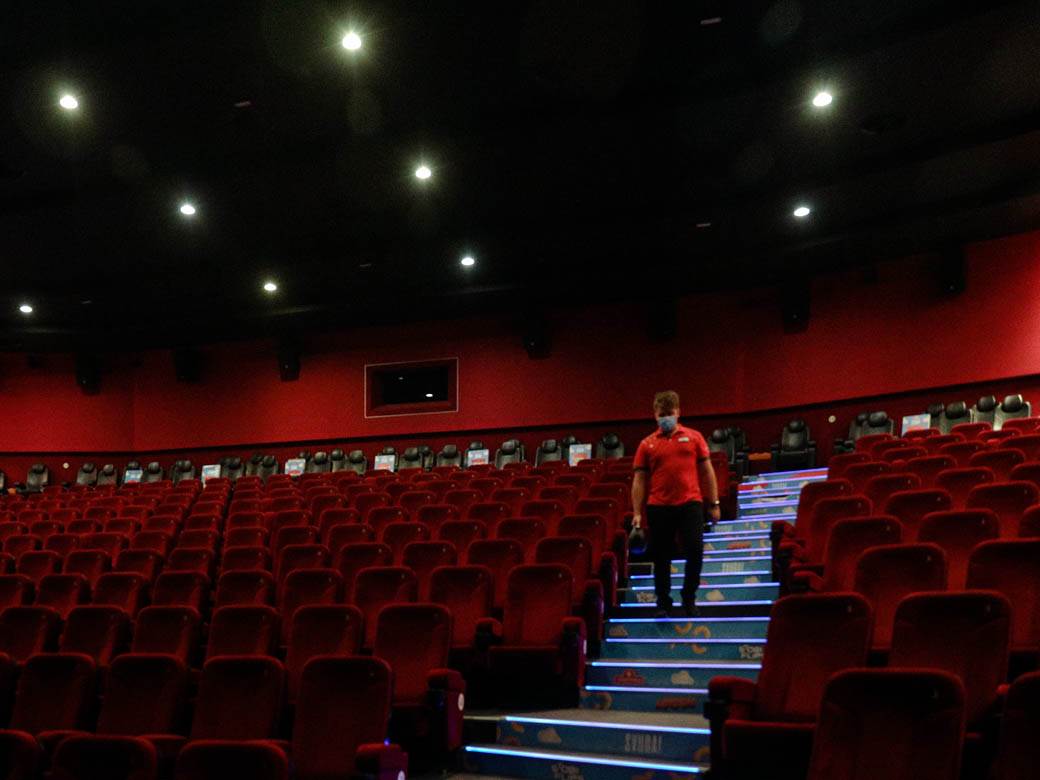 Bioskopi Beograd otvaranje dezinfekcija korona virus mere popuštanje FOTORGAFIJE