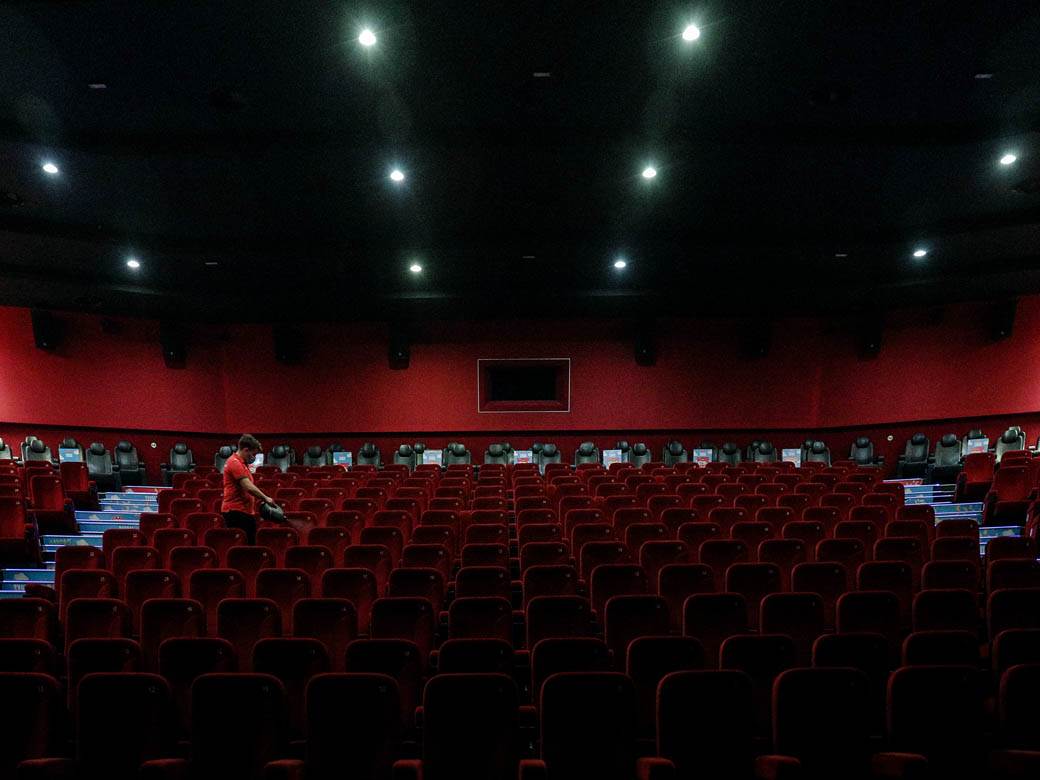 Bioskopi Beograd otvaranje dezinfekcija korona virus mere popuštanje FOTORGAFIJE